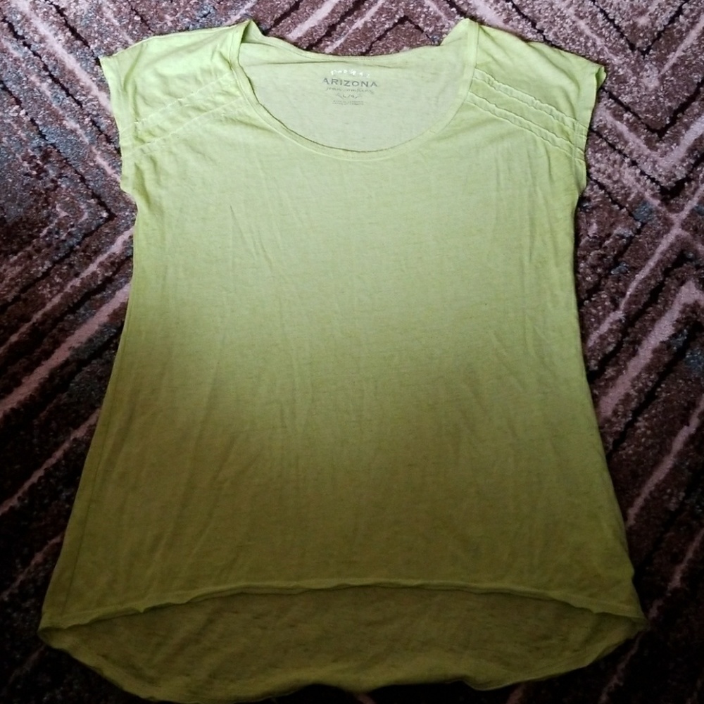 Lime green shirt